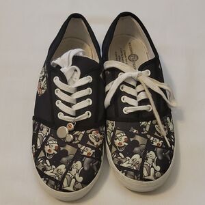 The Bradford exchange Mikey and Minnie Sneakers size 9